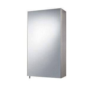 B&Q Fonteno Mirrored Cabinet (W)300mm (H)550mm