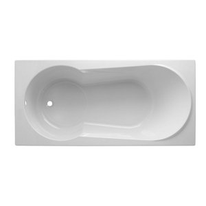 Cooke & Lewis Shaftesbury Acrylic Straight Bath (L)1700mm (W)800mm