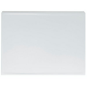 Image of Cooke & Lewis Adelphi White Curved End Bath panel (W)700mm