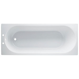 Image of Cooke & Lewis Shaftesbury Acrylic Rectangular Straight Bath (L)1600mm (W)700mm