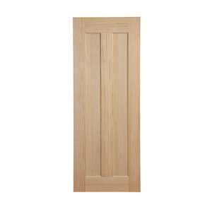 Vertical 2 panel Clear pine LH & RH Internal Door  (H)1981mm (W)762mm
