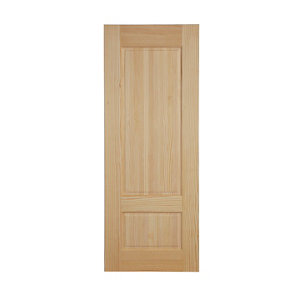 2 panel Clear pine LH & RH Internal Door  (H)1981mm (W)838mm