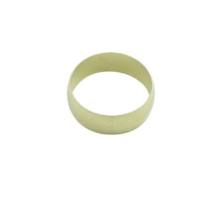Plumbsure Brass Compression Olive (Dia)22mm  Pack of 20