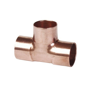 Copper End feed Equal Tee (Dia)22mm