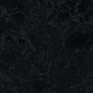 Cooke & Lewis 28mm Gloss Granite effect Laminate Round edge Bathroom Worktop  (L)2000mm