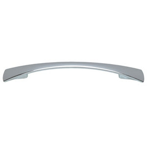 Cooke & Lewis Chrome effect Bow Cabinet Handle (L)64mm  Pack of 2