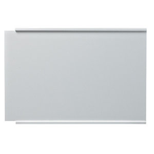 Image of Cooke & Lewis Adelphi Gloss White Curved End Bath panel (W)750mm