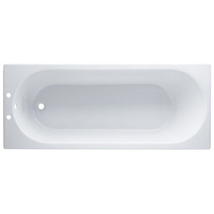 Image of Cooke & Lewis Shaftesbury Supercast acrylic Rectangular Straight Bath (L)1700mm (W)700mm