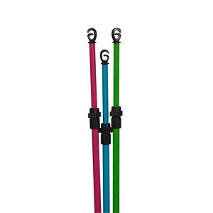B&Q Blue  green & pink Washing line support pole