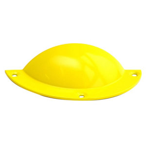 Yellow Zinc alloy Cup Furniture Handle (L)90mm