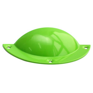 Green Zinc alloy Cup Furniture Handle (L)90mm