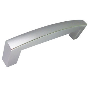 Satin Nickel effect Zinc alloy Straight Cabinet Pull handle