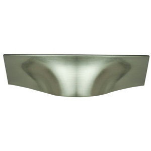 Satin Nickel effect Zinc alloy Cup Cabinet Pull handle