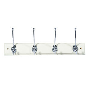 Cream & Hook rail  (L)458mm (H)15mm