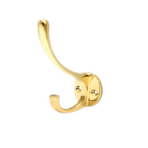 Brass Double Hook (H)29mm