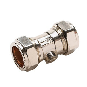 Plumbsure Compression Ball valve (Dia)22mm