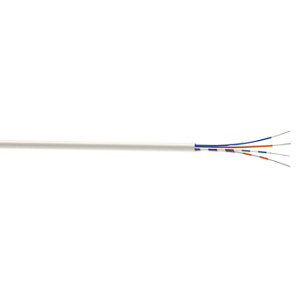 Nexans White 4 Telephone cable 100m