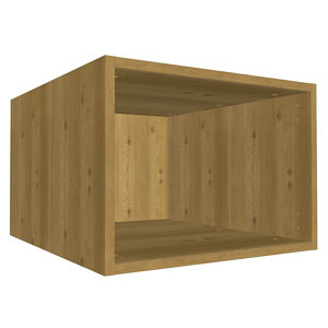 Form Darwin Modular Oak effect Bridging cabinet (H)352mm (W)500mm (D)566mm