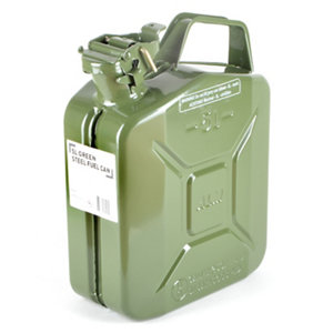 Image of Steel Petrol Fuel can 5L