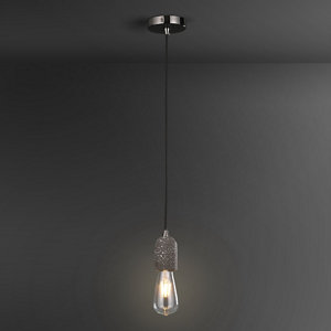 Photo of Terrazzo pendant grey ceiling light