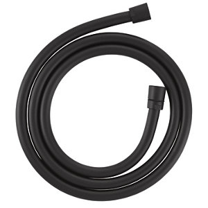 GoodHome Black Plastic Shower hose  (L)1.75m