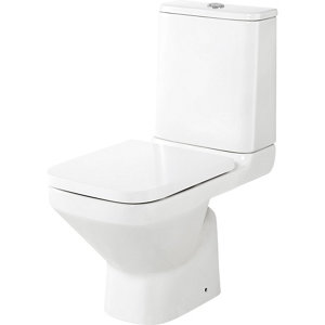 GoodHome Teesta Close-coupled Toilet & full pedestal basin