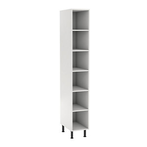 GoodHome Caraway White Tall Larder cabinet  (W)300mm