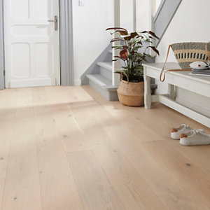 Goodsir Natural Oak Real wood top layer Flooring Sample