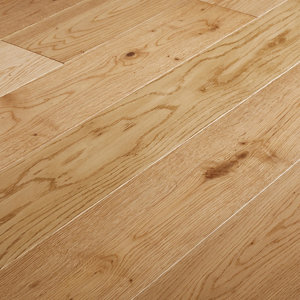 Liskamm Natural Satin Oak Real wood top layer Flooring Sample