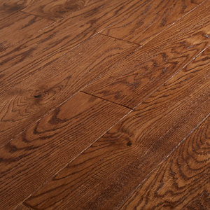 Usborne Satin Oak Real wood top layer Flooring Sample