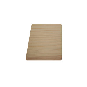 Pine Angled edge Softwood Moulding (L)2.4m (W)13mm (T)10mm 0kg
