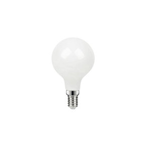 Diall E14 4.6W 470lm Mini globe Warm white & neutral white LED Filament Light bulb