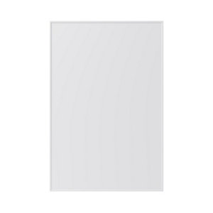 GoodHome Pasilla Matt white thin frame slab Tall wall Cabinet door (W)600mm (T)20mm