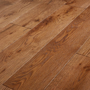 GoodHome Skara Natural Oak Solid wood flooring  1.8m² Pack