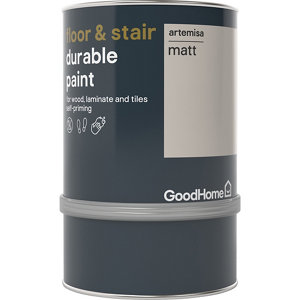 GoodHome Durable Artemisa Matt Floor & stair paint  750ml