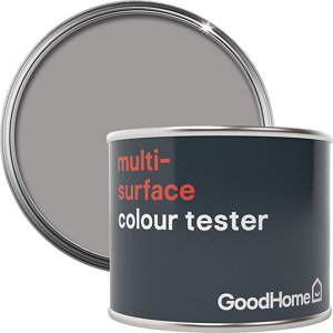 GoodHome Long island Satin Multi-surface paint  70ml Tester pot