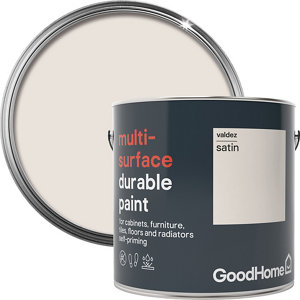 GoodHome Durable Valdez Satin Multi-surface paint  2L