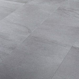 Palemon Grey Matt Stone effect Porcelain Wall & floor Tile  Pack of 6  (L)610mm (W)305mm