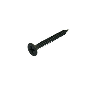 Diall Carbon steel Metal & wood Screw (Dia)3.5mm (L)25mm