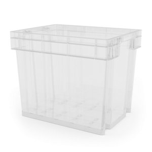 Form Xago Heavy duty Clear 24L Polypropylene (PP) Stackable Storage box