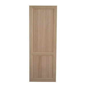 2 panel Oak veneer Internal Door  (H)1980mm (W)762mm (T)40mm