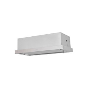 Cooke & Lewis CLTHS60 Inox Stainless steel Telescopic Cooker hood (W)60cm