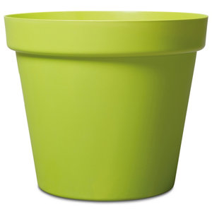 Nurgul Glazed Green Plastic Plant pot (Dia)70cm
