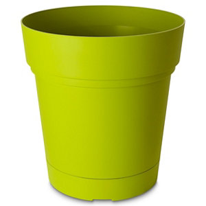 Nurgul Green Plastic Round Plant pot (Dia)58cm
