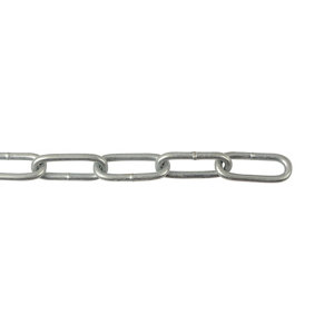 Diall Zinc-plated Steel Welded Chain  (L)25 (Dia)4mm