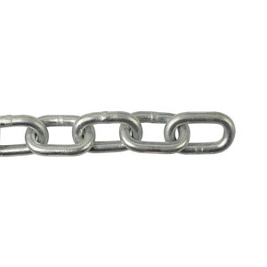 Diall Zinc-plated Steel Welded Chain  (L)10 (Dia)10mm