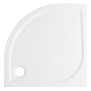 GoodHome Limski Quadrant Shower tray (L)800mm (W)800mm (H)28mm