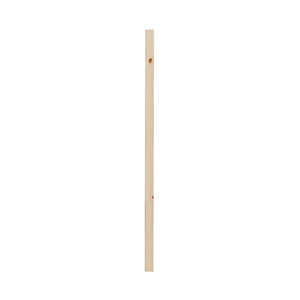 Image of Natural Pine Plain square spindle (H)900mm (W)32mm