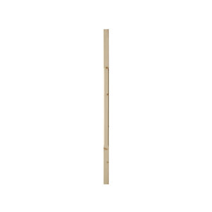 Image of Natural Pine Stop chamfered spindle (H)900mm (W)32mm