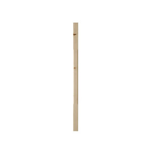 Image of Natural Pine Stop chamfered spindle (H)900mm (W)41mm